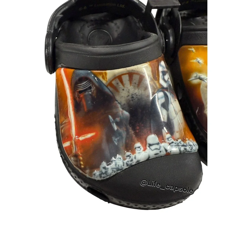 Size C4-5C Crocs STAR WARS Clog Disney Croslite Slip-On Clog Kids 202172-90H NWT